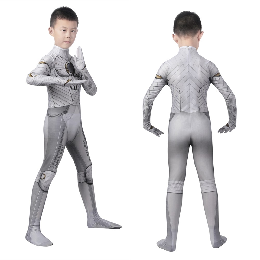 Moon Knight Kids Jumpsuit Fighting Cosplay Suit