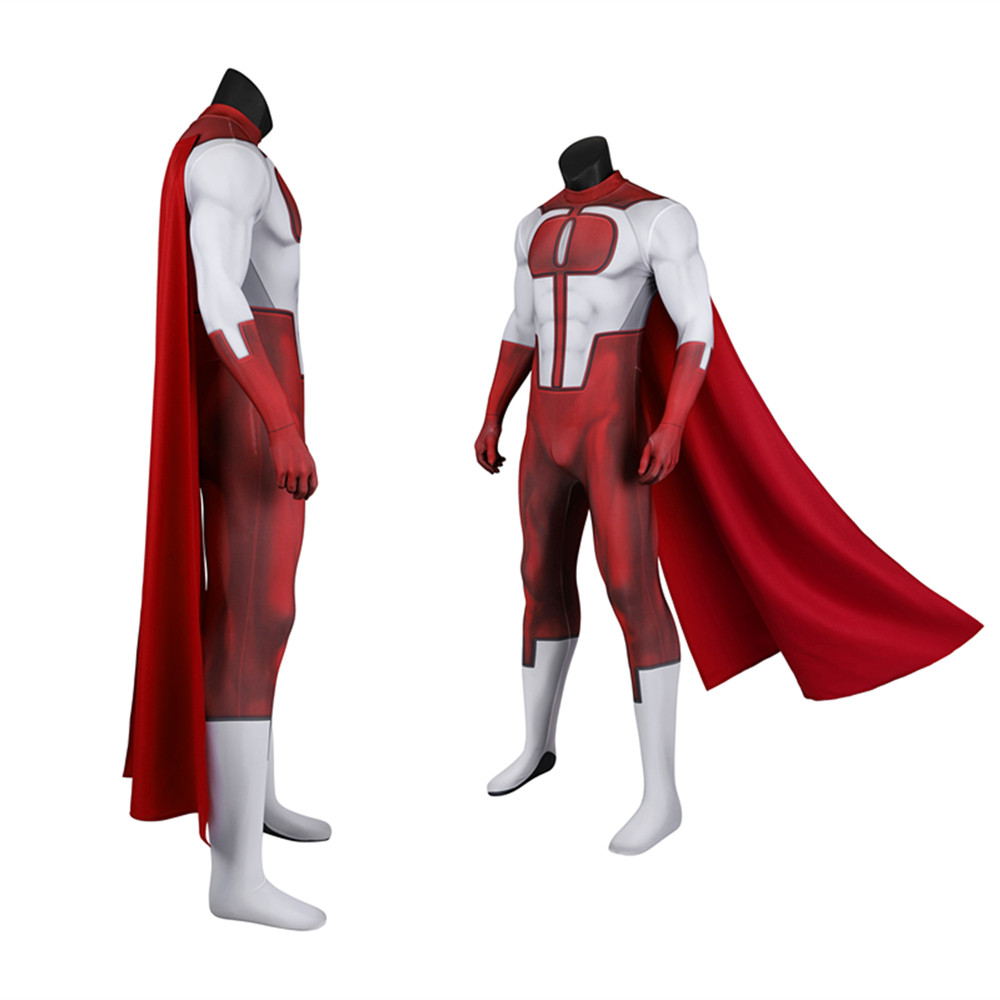 Mortal Kombat 1 Omni-Man Nolan Grayson Jumpsuit with Cape