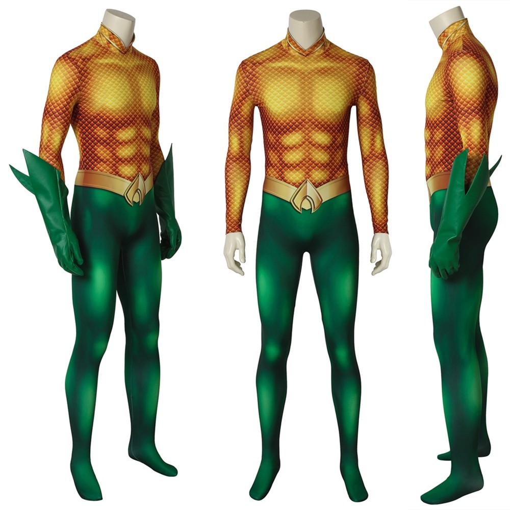 Movie Aquaman Arthur Curry 3D Jumpsuit