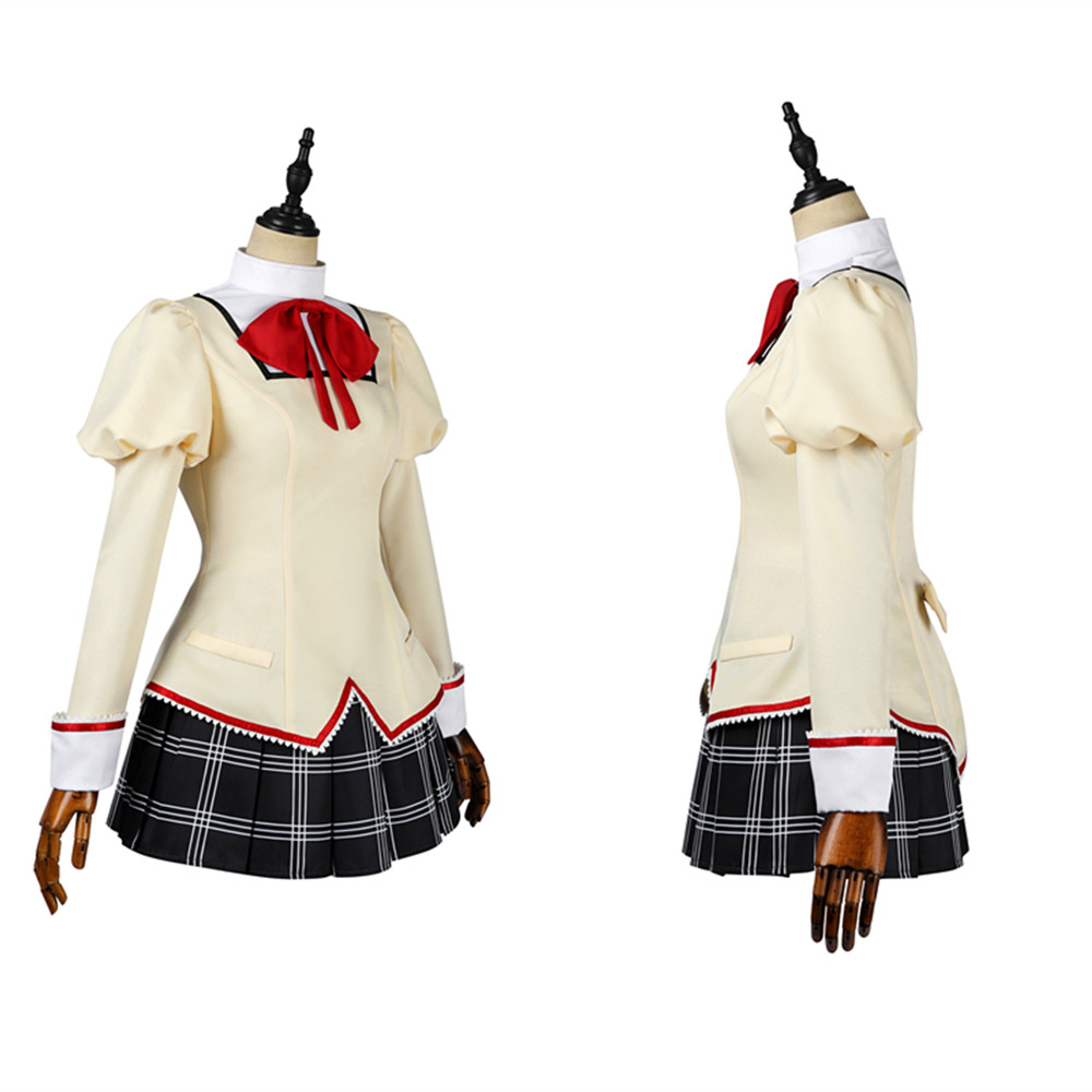 Puella Magi Madoka Magica Kaname Madoka Cosplay Costume