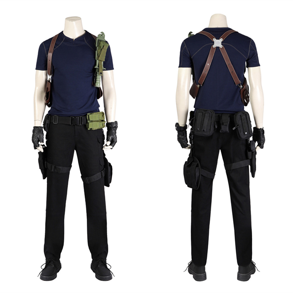 Resident Evil 4 Remake Leon S. Kennedy Cosplay Costumes