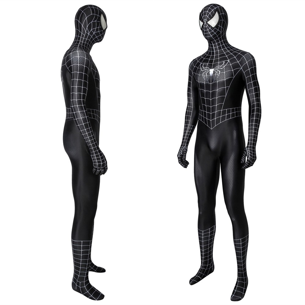 Spider-Man 3 Eddie Brock Venom 3D Zentai Jumpsuit