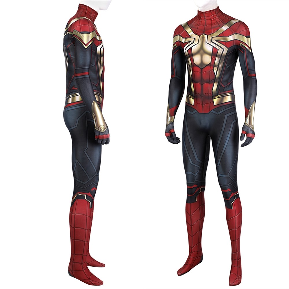 Spider-Man 3 No Way Home Peter Parker Integrated Suit Jumpsuit