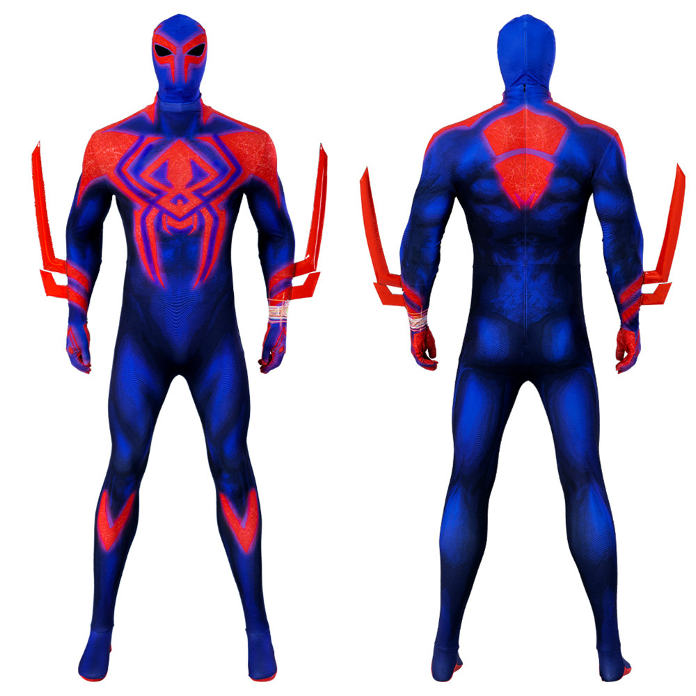 Spider-Man Across the Spider-Verse Cosplay Jumpsuit with Cloak