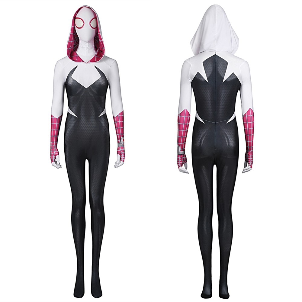 Spider-Man: Across the Spider-Verse Gwen Zentai Jumpsuit