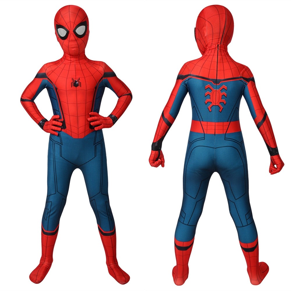 Spider-Man Classic Kids 3D Zentai Jumpsuit