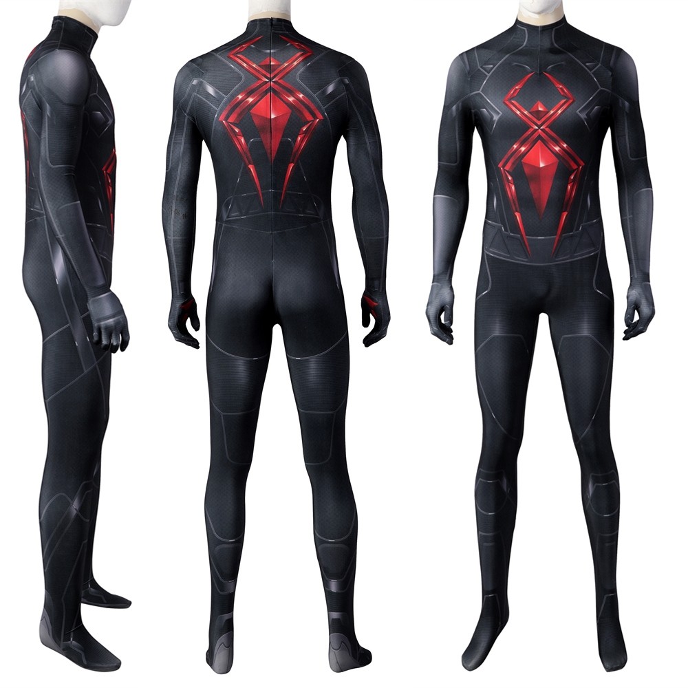 Spider-Man Dark Suit Cosplay Jumpsuit