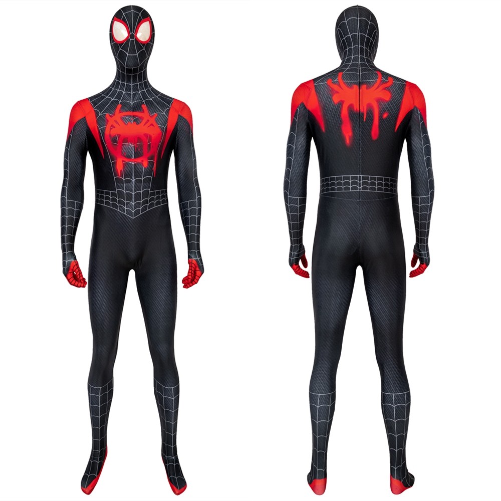 Spider-Man Into the Spider-Verse Miles Morales Cosplay Suit