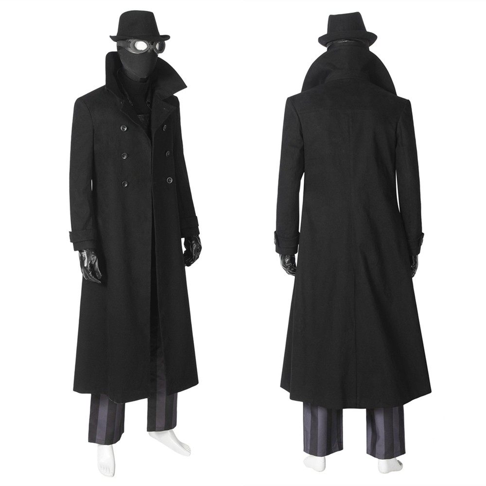 Spider-Man into the Spider-Verse Spider Man Noir Cosplay Costume