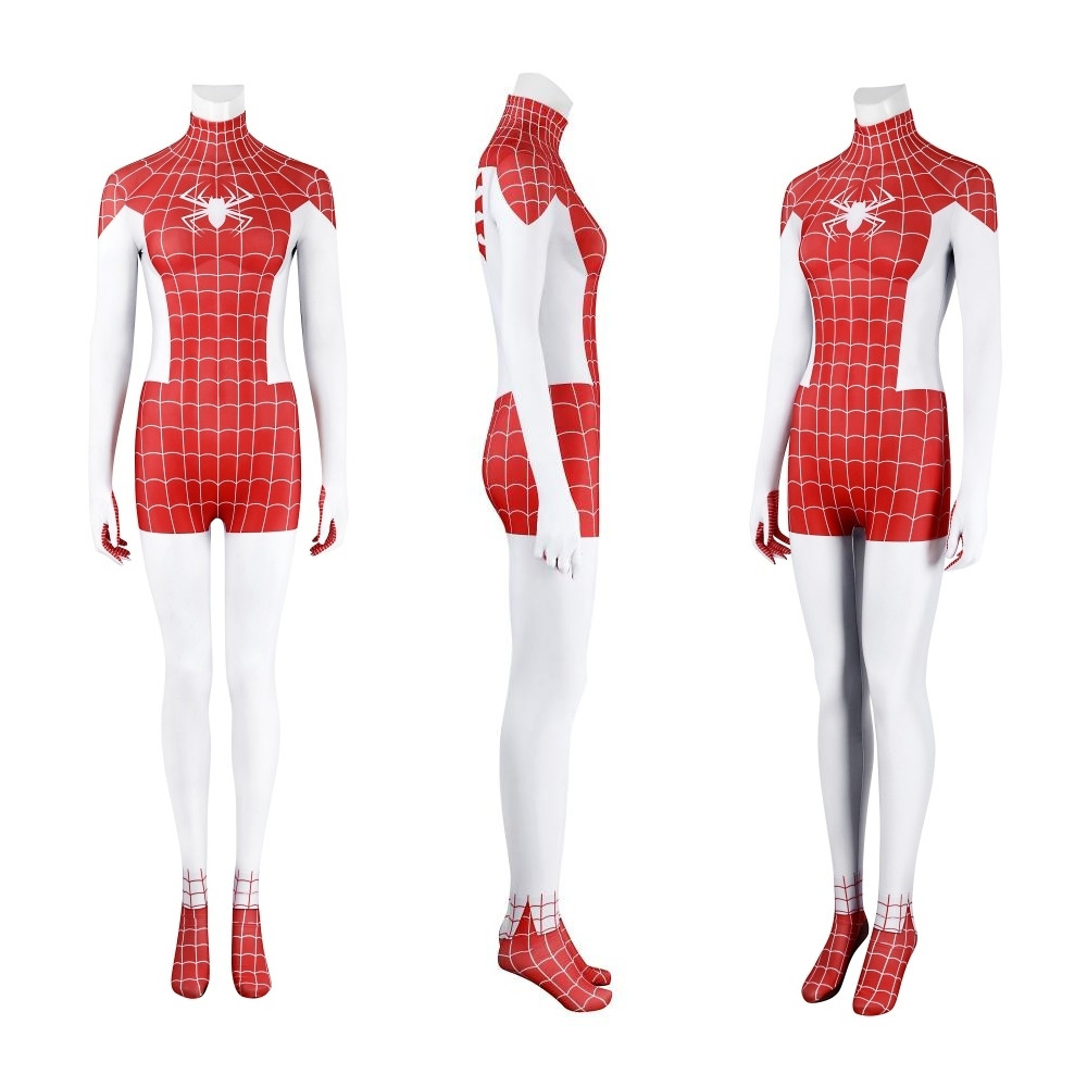 Spider-Man Mary Jane Watson Earth-18119 Crimson She-Devil Jumpsuit