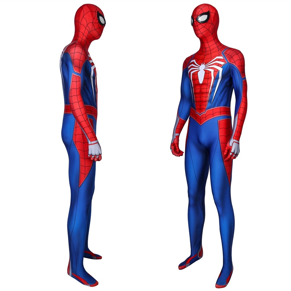 Spider-Man PS4 Spiderman 3D Zentai Jumpsuit