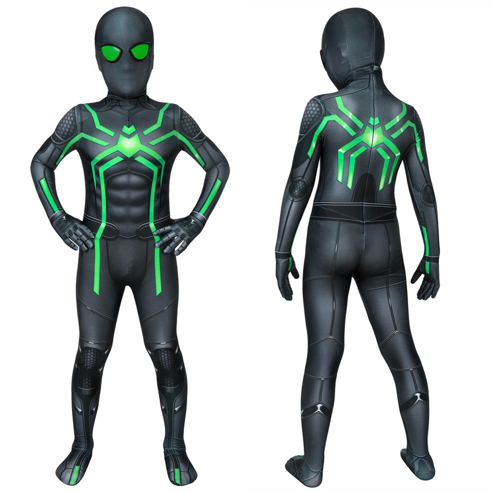 Spider-Man PS4 Stealth Big Time Suit Kids 3D Jumpsuit