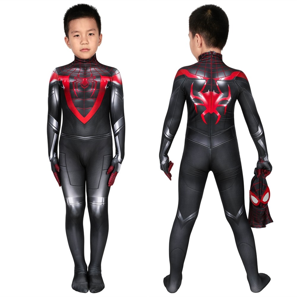 Spider-Man PS5 Miles Morales Kids 3D Jumpsuit