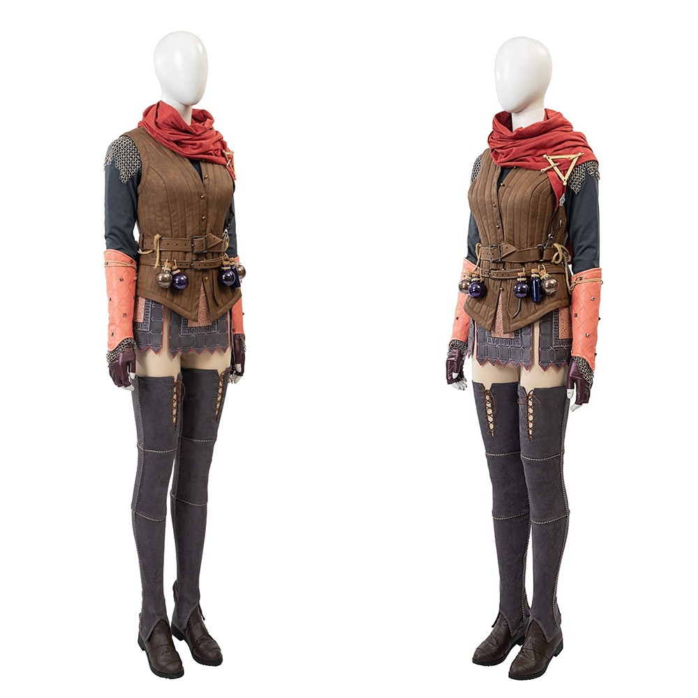 Split Fiction Mio Cosplay Costume Deluxe Version