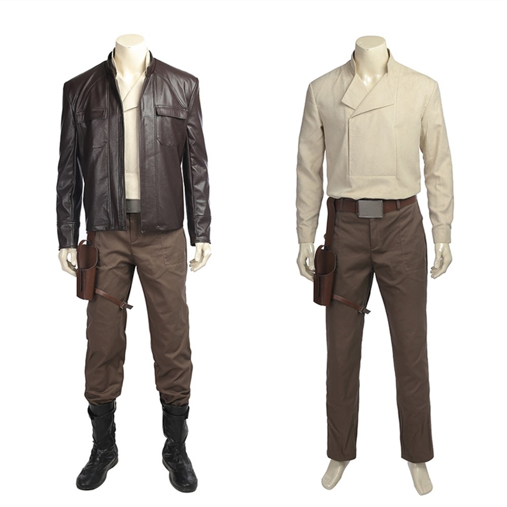 Star Wars 8 The Last Jedi Poe Dameron Cosplay Costume