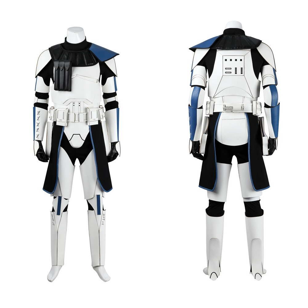 Star Wars The Clone Wars Captain Rex Cosplay Costume