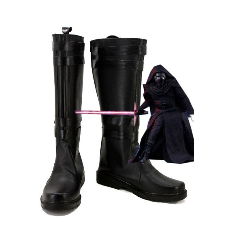 Star Wars The Force Awakens Kylo Ren Ben Solo Cosplay Boots