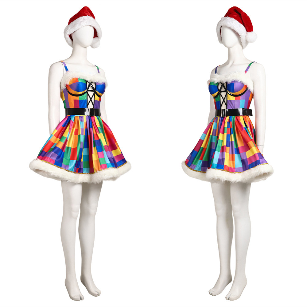 Starry Christmas Female Cosplay Costume