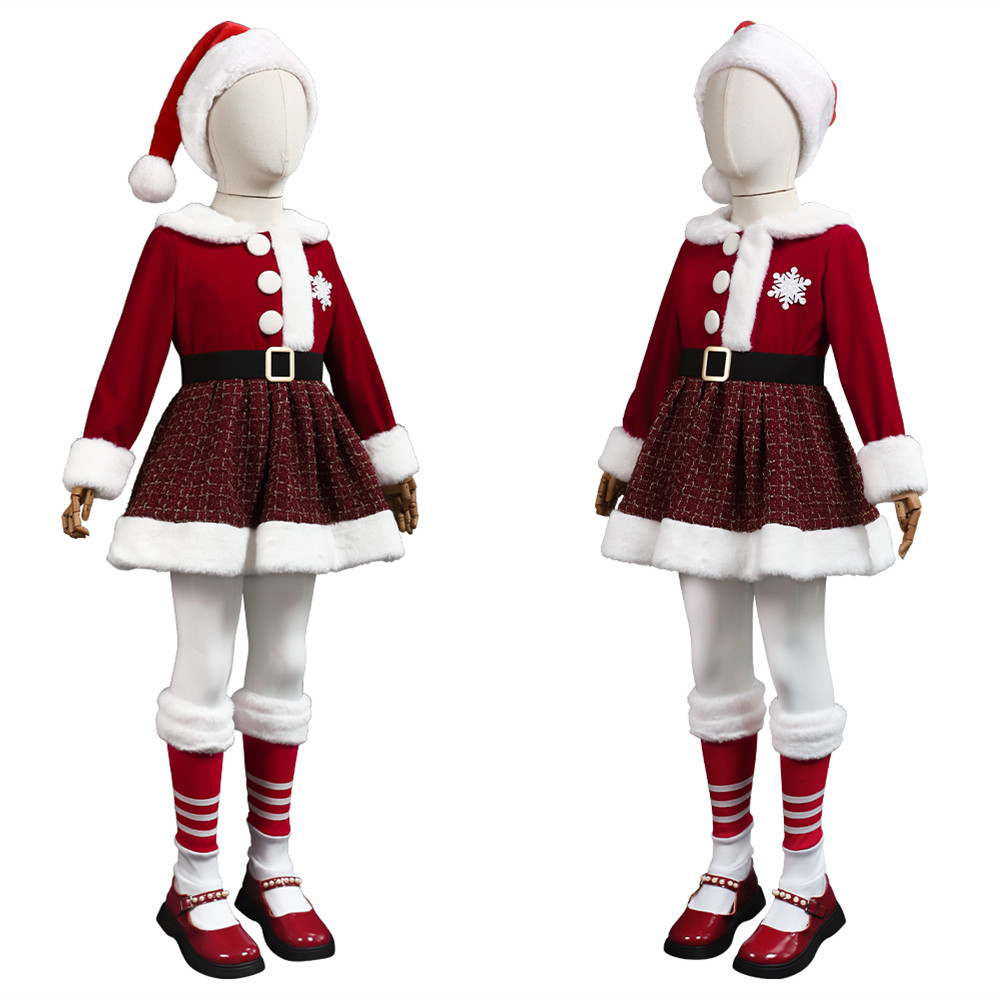 Starry Christmas Kids Cosplay Costume