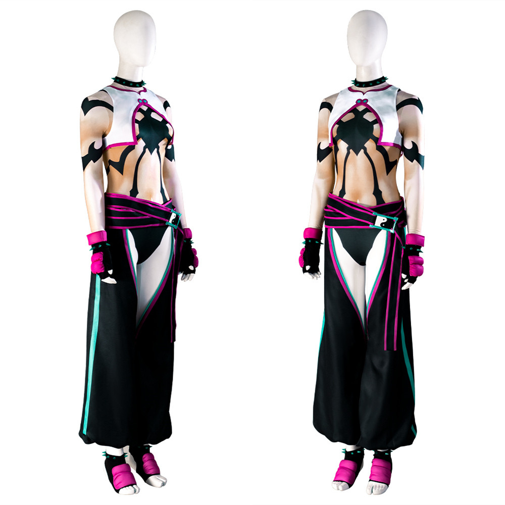 Street Fighter 6 Juri Cosplay Costume