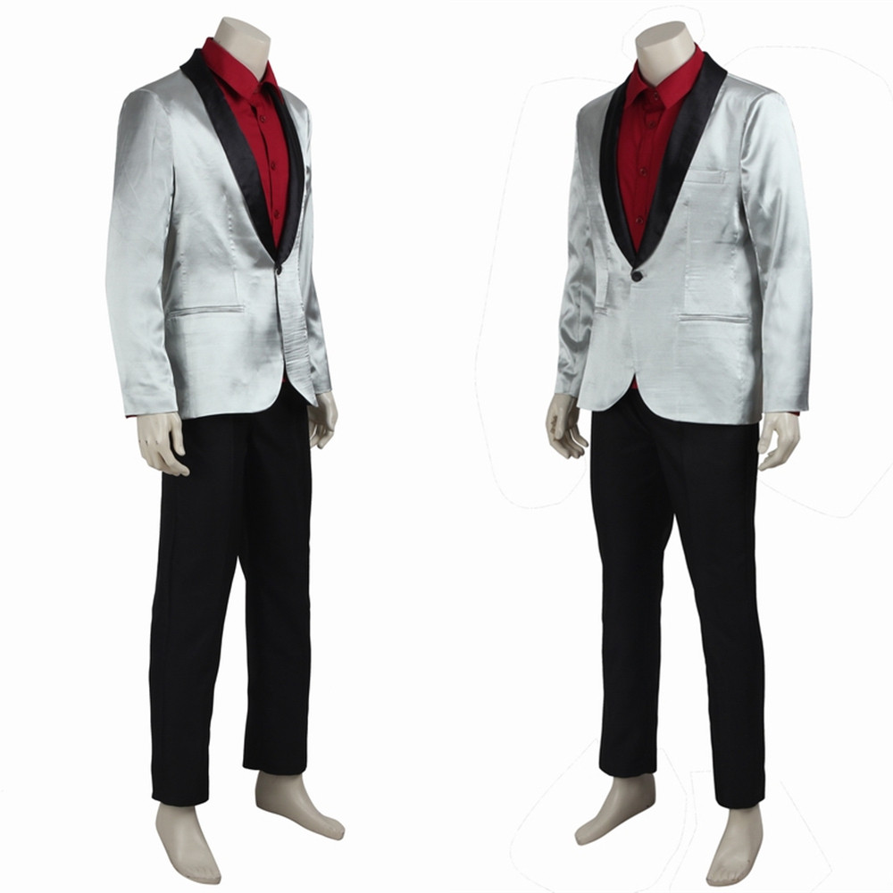 Suicide Squad Joker Cosplay Costume Suit