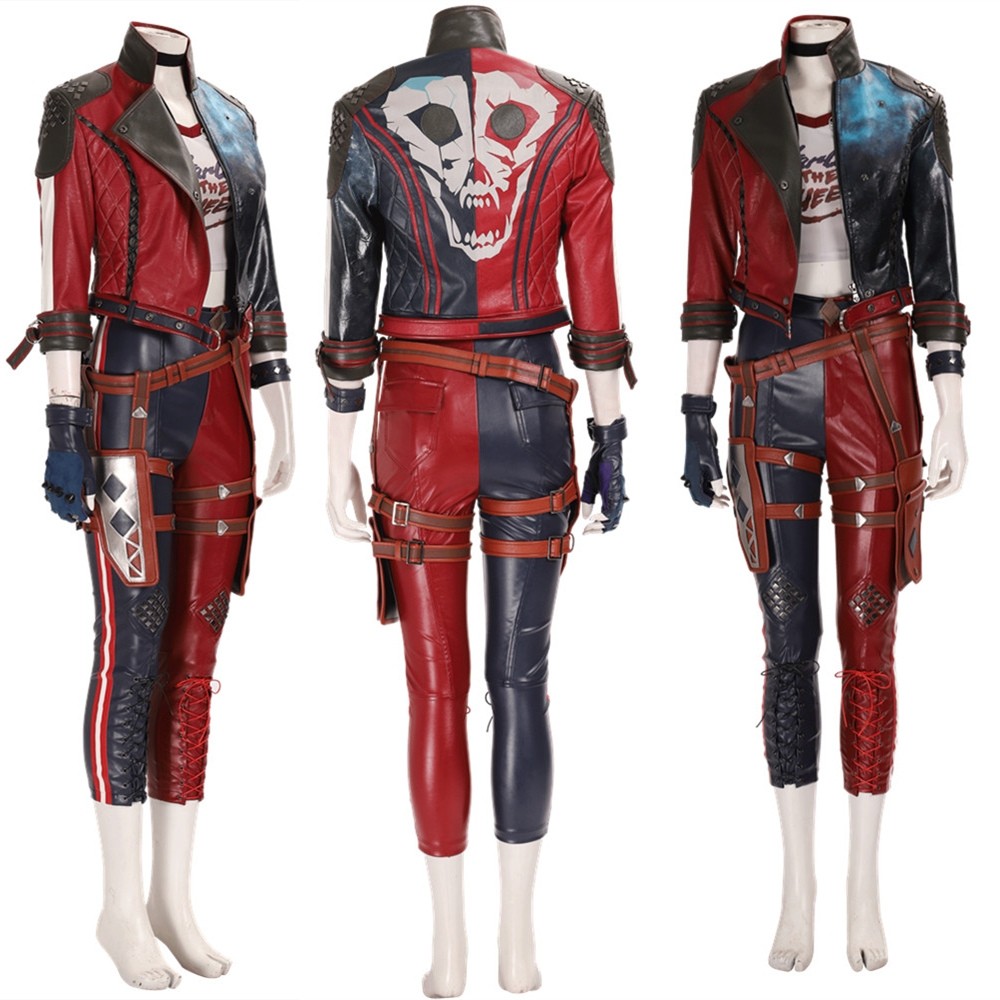 Suicide Squad: Kill The Justice League Harley Quinn Cosplay Costumes