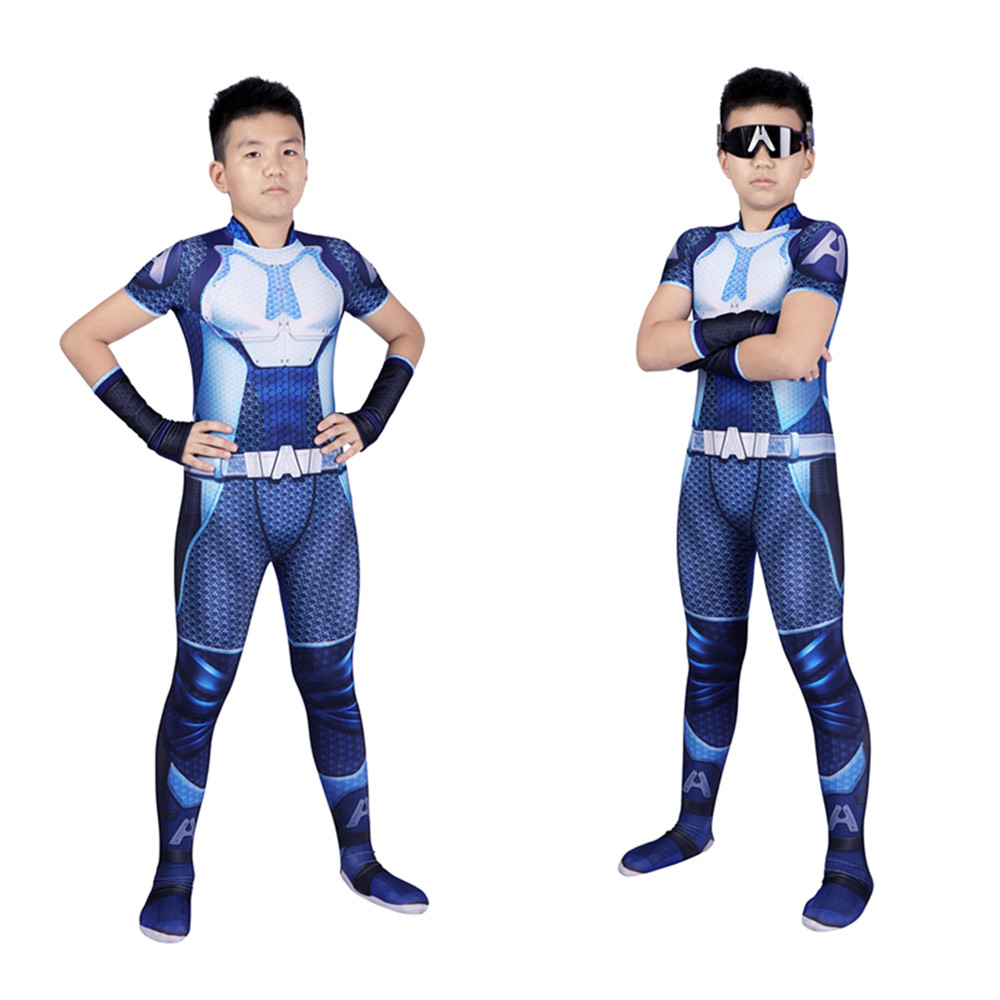 The Boys A-train Cosplay 3D Kids Jumpsuit