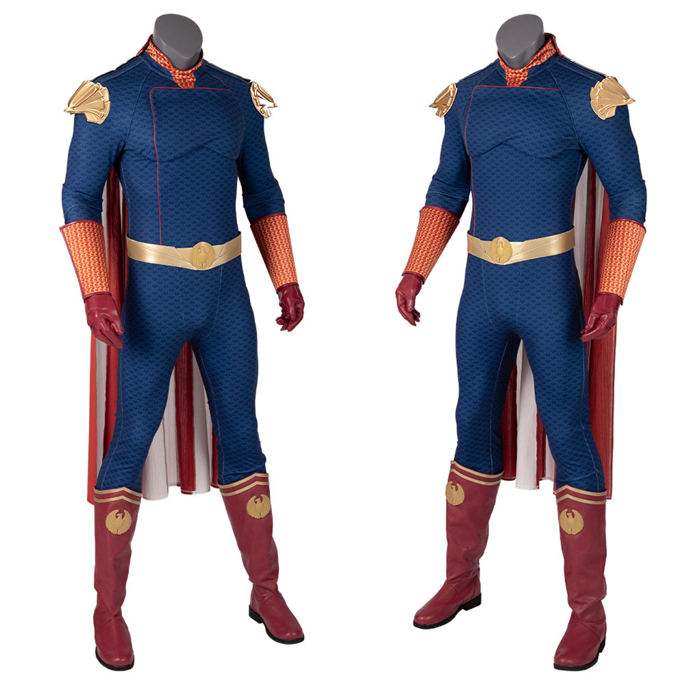 The Boys Season 1 Homelander Cosplay Costume Deluxe Version