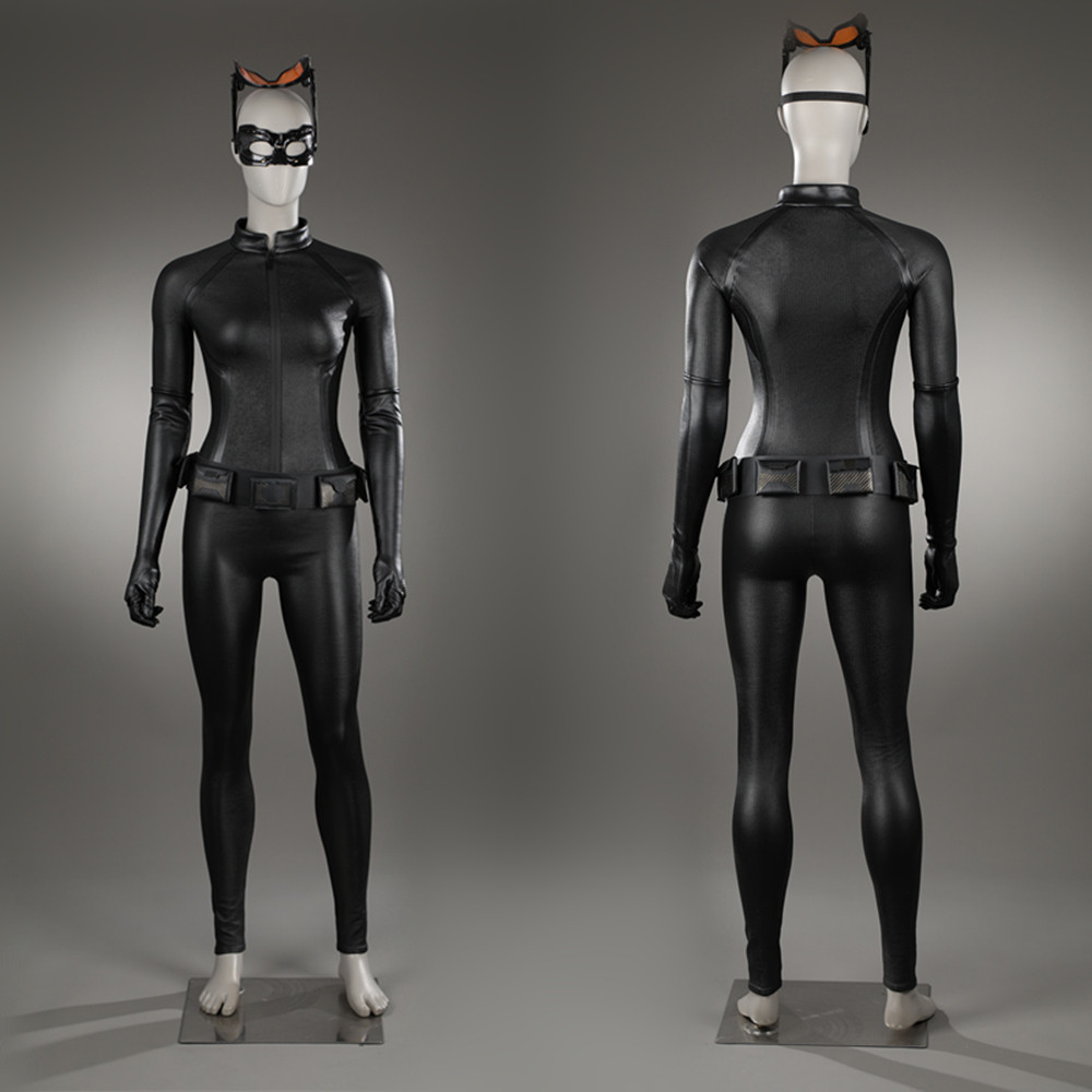 The Dark Knight Rises Catwoman Selina Kyle Cosplay Costume
