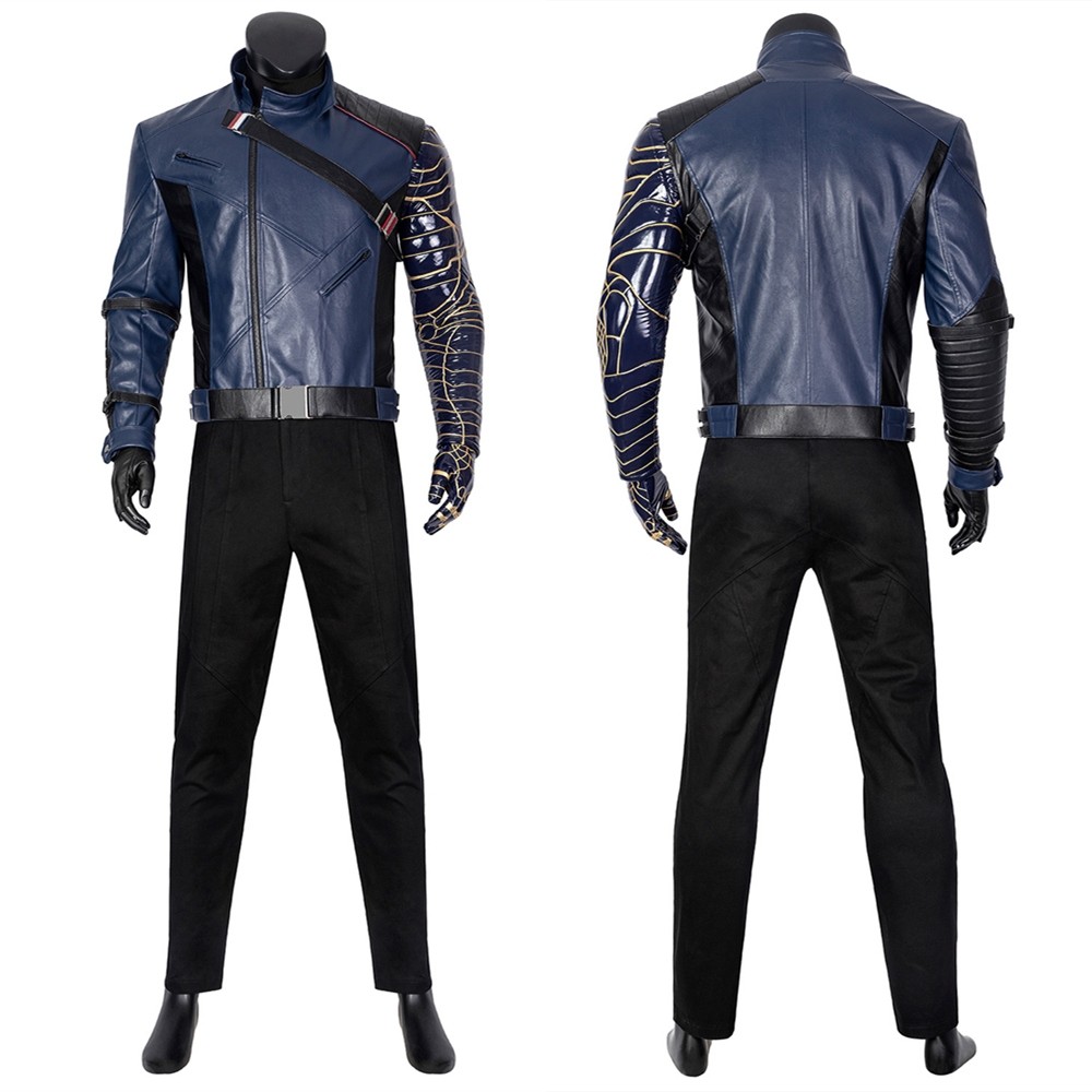 The Falcon and the Winter Soldier Bucky Barnes Suit Cosplay Costume