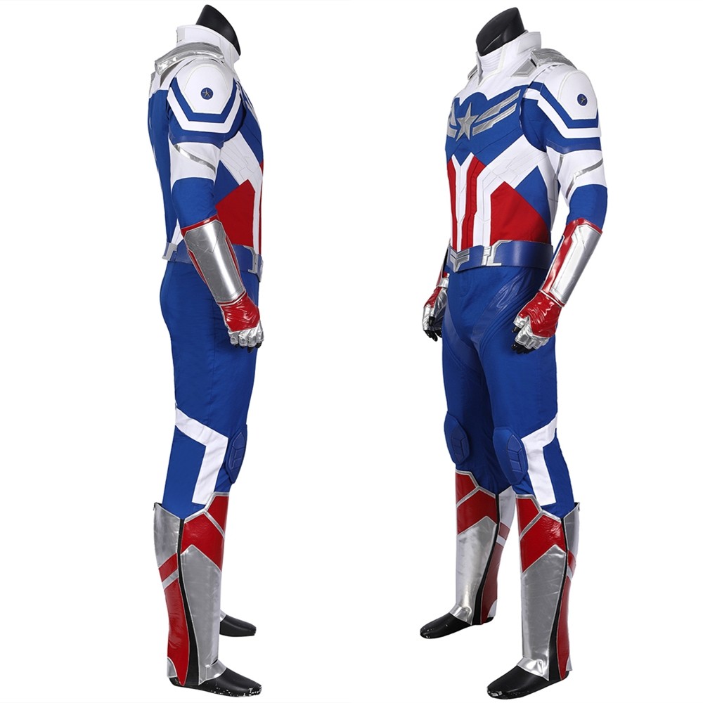 The Falcon and the Winter Soldier Sam Wilson Cosplay Costume