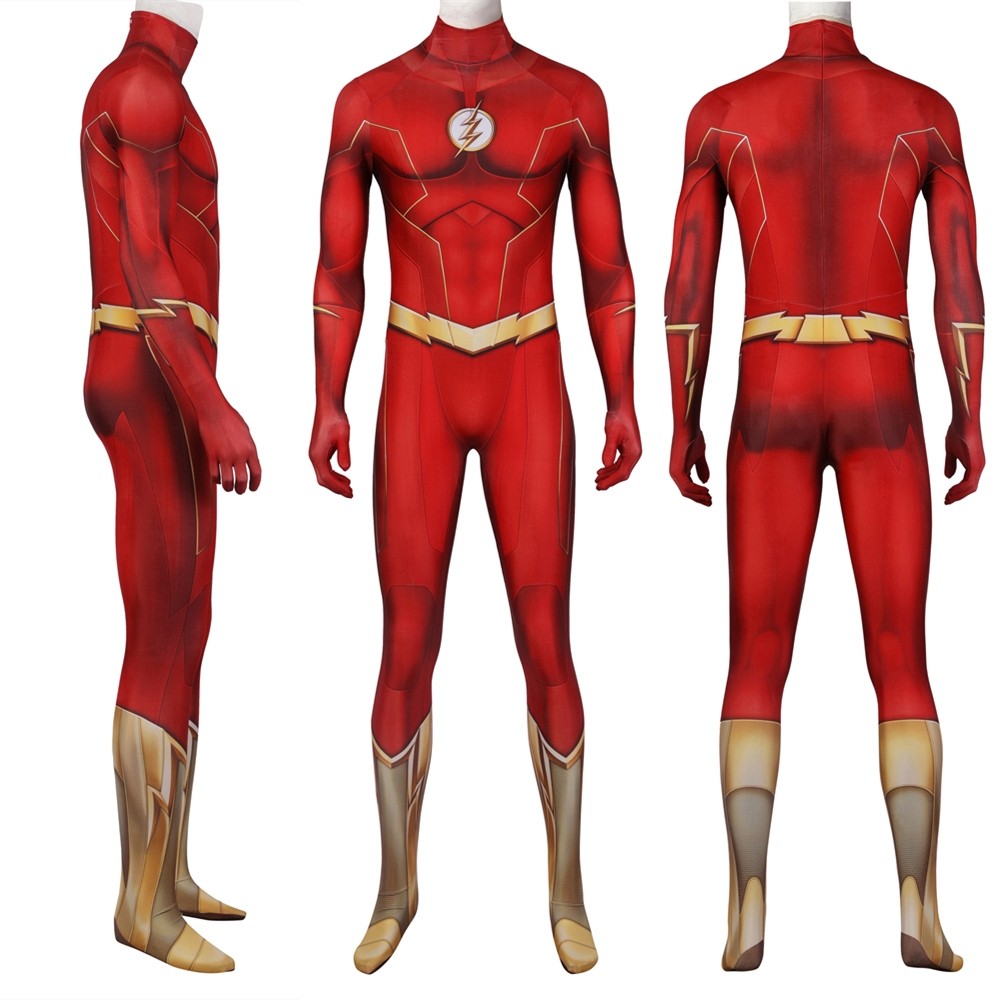 The Flash 8 Barry Allen Flash Jumpsuit