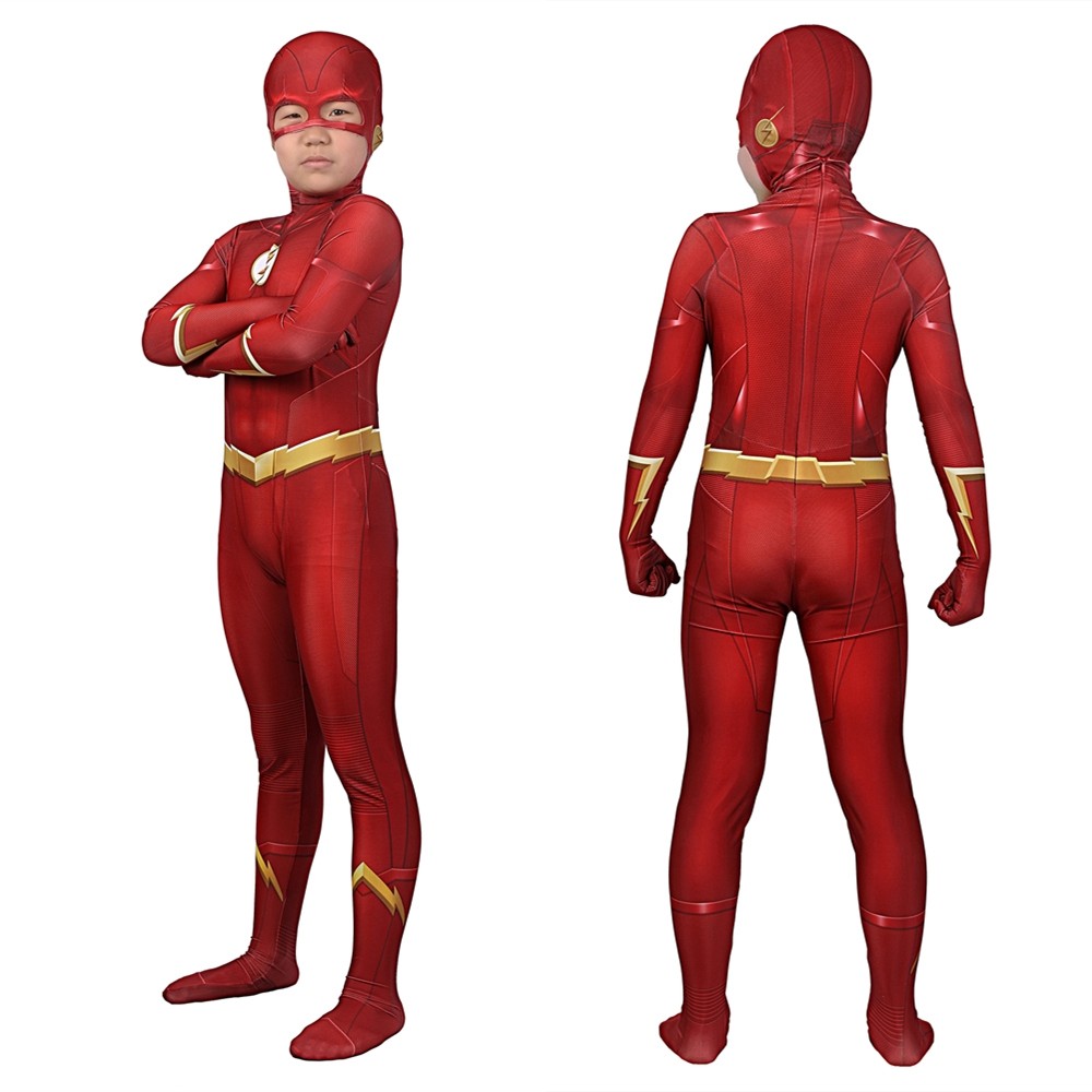 The Flash Season 5 Barry Allen Kids Jumpsuit
