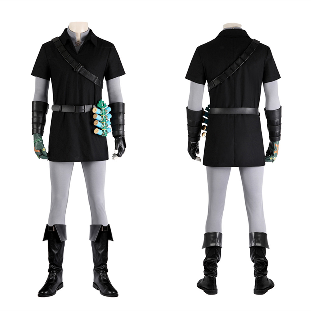 The Legend of Zelda Link Dark Tunic Cosplay Costume