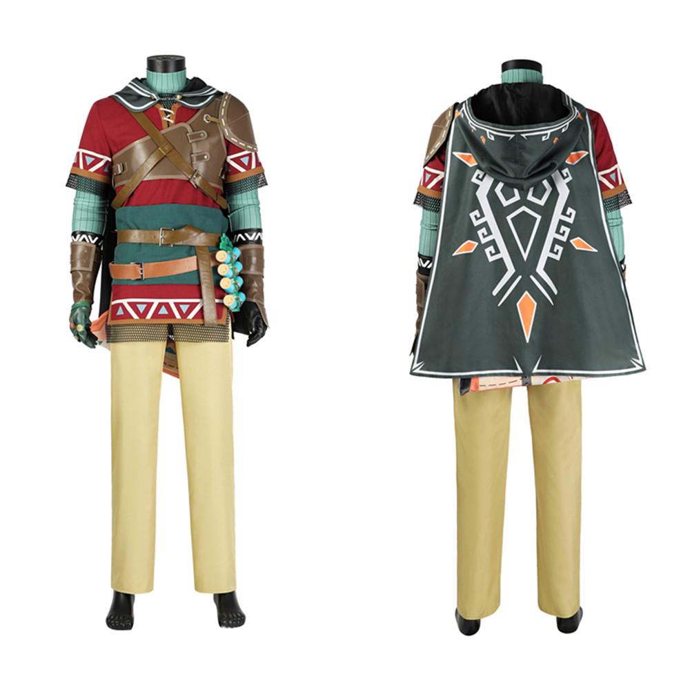 The Legend of Zelda Link Hylian Tunic Cosplay Costume