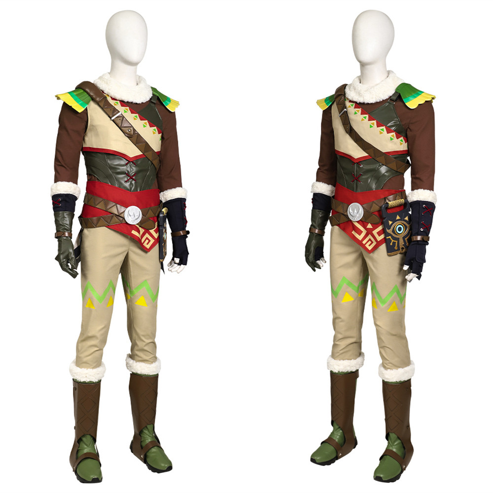 The Legend of Zelda Link Rito Village Cosplay Costume