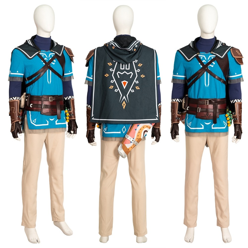 The Legend of Zelda Tears of the Kingdom Link Cosplay Costume