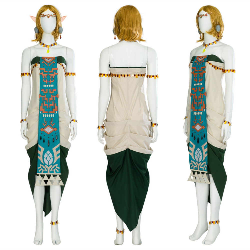 The Legend of Zelda Tears of the Kingdom Princess Zelda Cosplay Costume