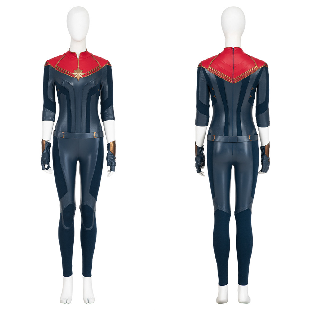 The Marvels Carol Danvers Fighting Cosplay Costume