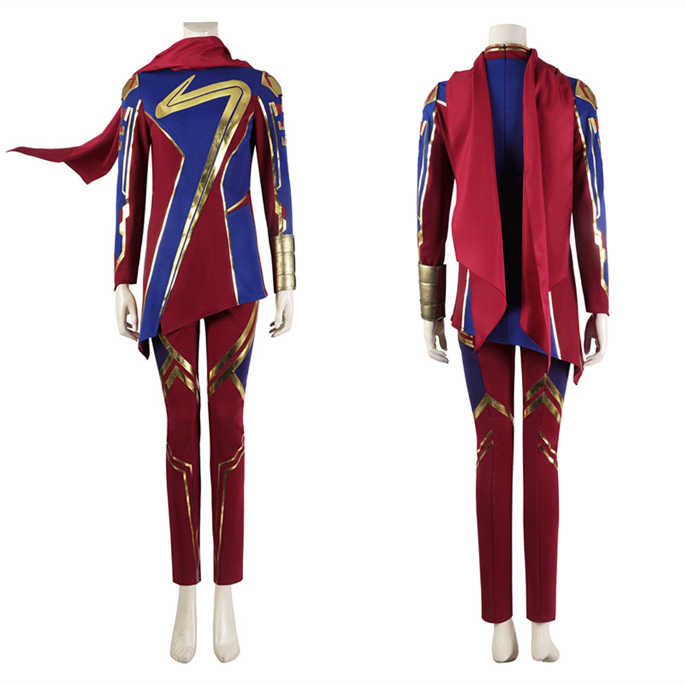 The Marvels Kamala Khan Ms. Marvel Cosplay Costume