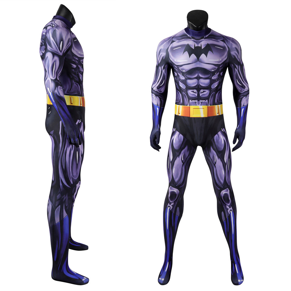 The New Batman Adventures Batman Jumpsuit with Cloak