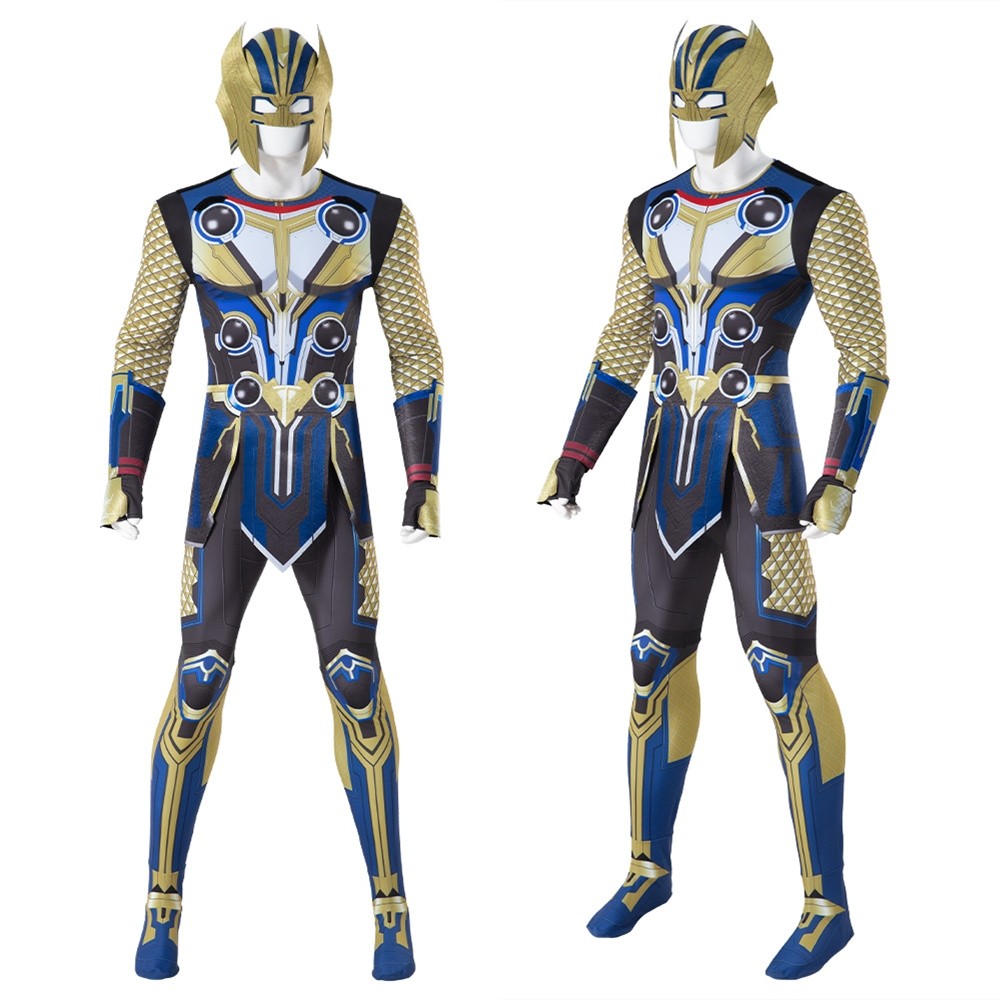 Thor Love And Thunder Thor Cosplay Jumpsuit Full Set
