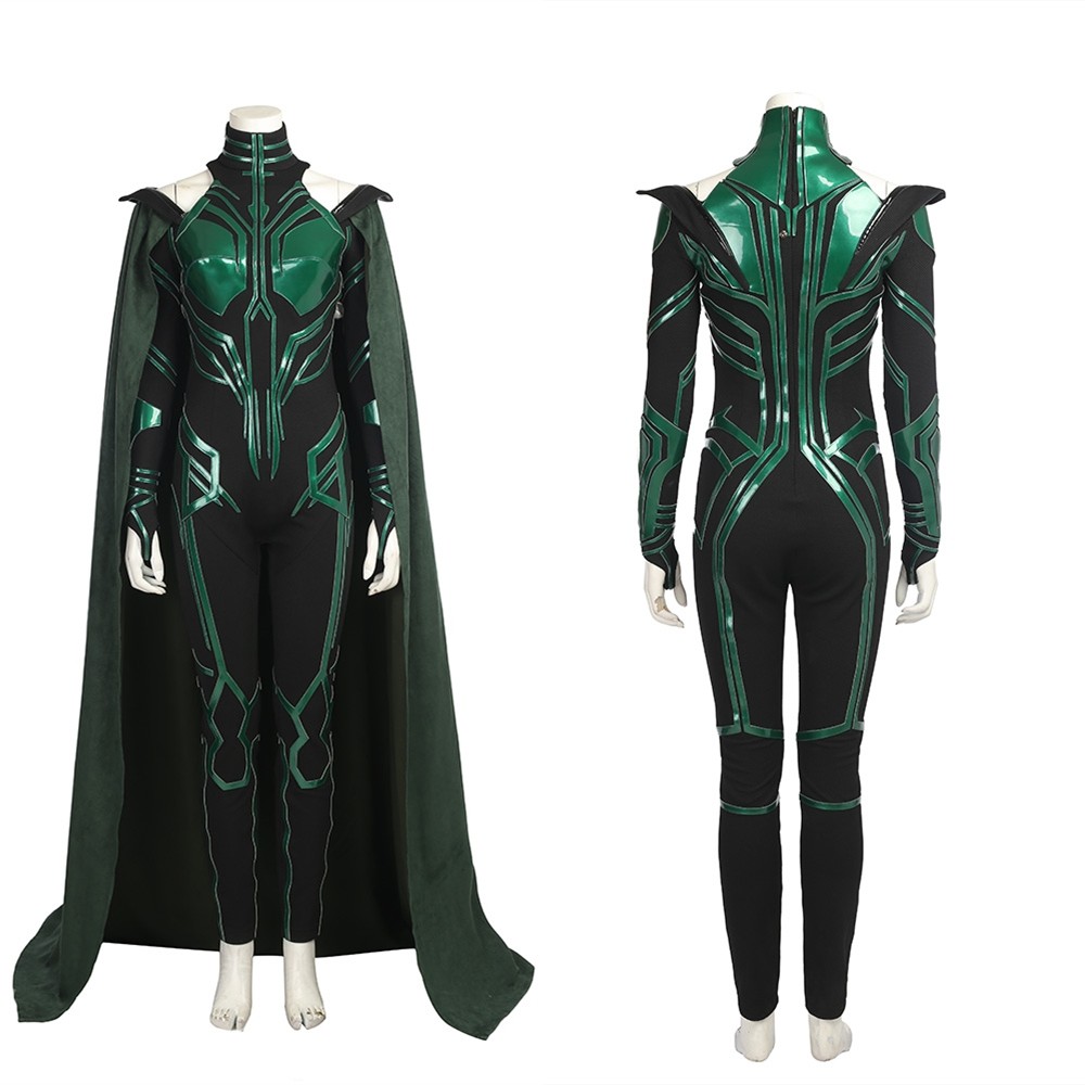 Thor Ragnarok Hela Cosplay Costume Outfit