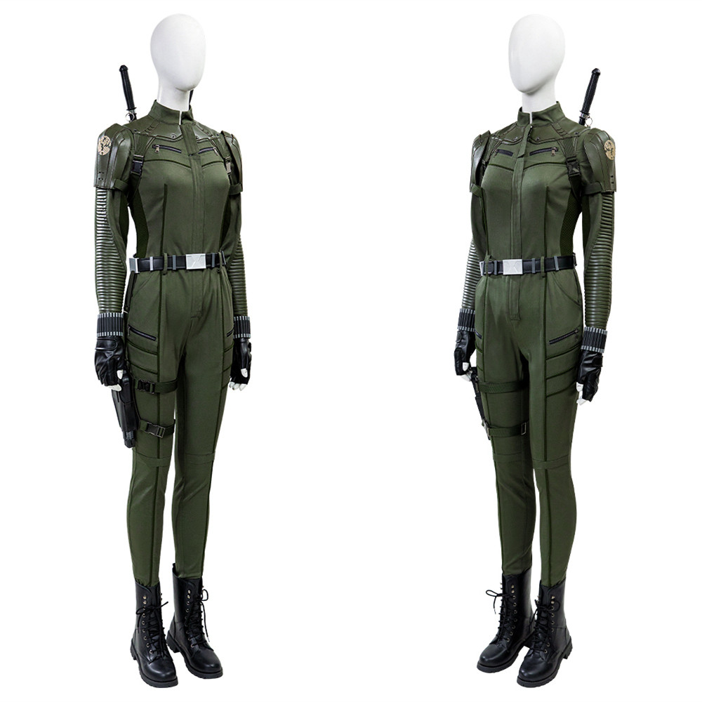 Thunderbolts Black Widow Yelena Belova Cosplay Costume