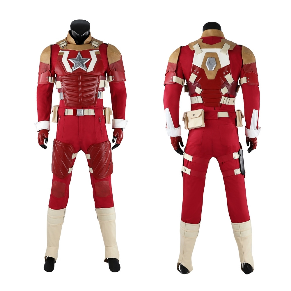 Thunderbolts Red Guardian Cosplay Costumes