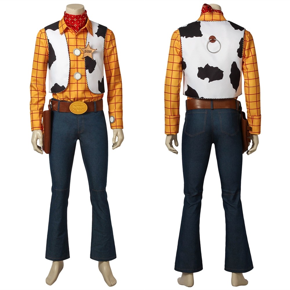 Toy Story Woody Cosplay Costume Full Set