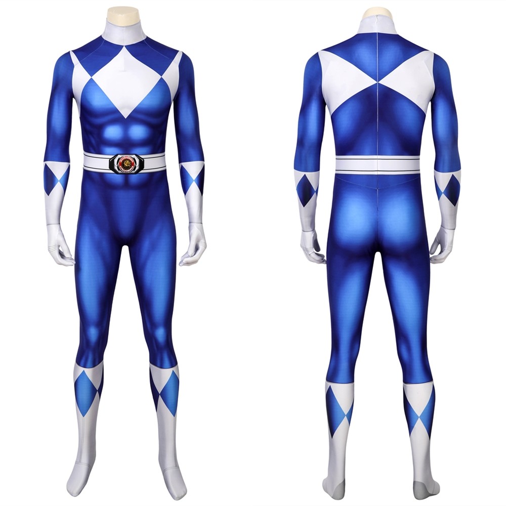 Tricera Ranger Dan Blue Power Rangers 3D Jumpsuit