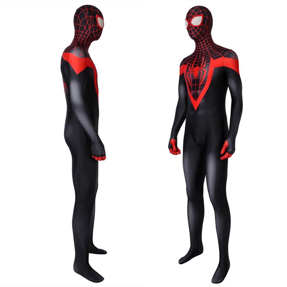 Ultimate Spider-Man Miles Morales 3D Jumpsuit Zentai