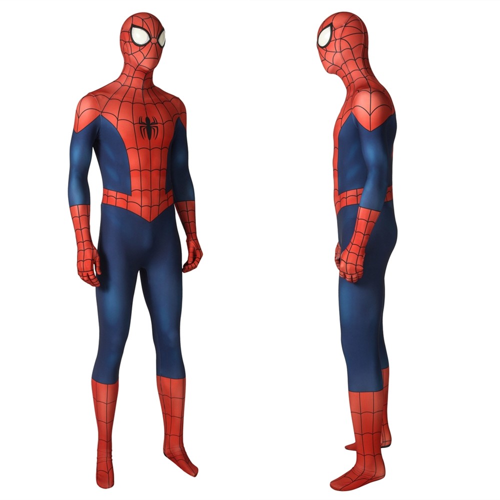 Ultimate Spider-Man Peter Parker 3D Zentai Jumpsuit