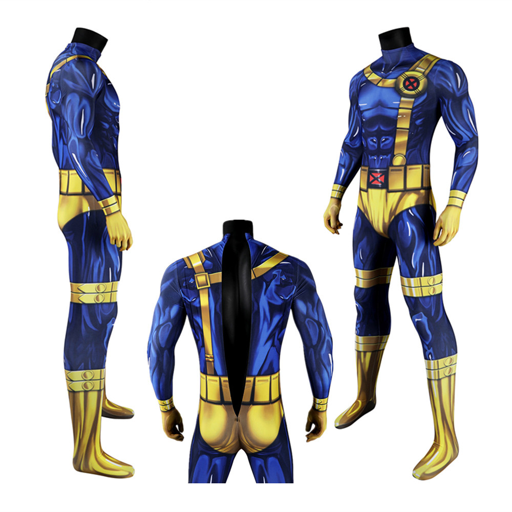 X-Men '97 Cyclops Scott Summers Cosplay Jumpsuit